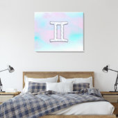 Toile Symbole Gemini Zodiac (Insitu(Chambre))