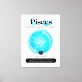 Toile Symbole moderne Zodiac Poissons Citation Élément d (Recto)
