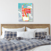 Toile Symbole motel de vacances (Insitu(Chambre))