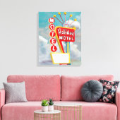 Toile Symbole motel de vacances (Insitu(Salon))