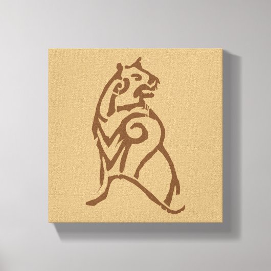 Toile Symbole ours BEORN™ (Recto)