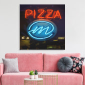 Toile SYMBOLE Pizza Neon (Insitu(Salon))