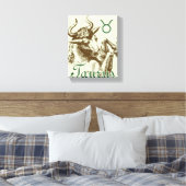 Toile SYMBOLE SIGNE Zodiaque Taurus (Insitu(Chambre))