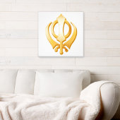 Toile Symbole sikh Canvas