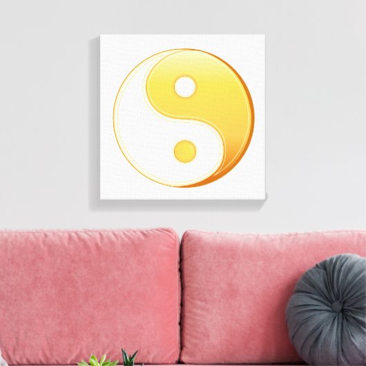 Toile Symbole taoïsme (Insitu(Salon))