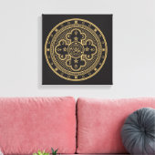 Toile Symbole Wiccan (Insitu(Salon))