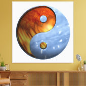 Toile Symbole Yin et Yang (Insitu(Salon))