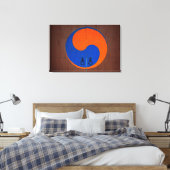 Toile Symbole Yin et Yang, Corée du Sud (Insitu(Chambre))