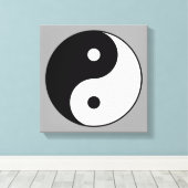 Toile symbole yoga (Insitu (Plancher de Bois))