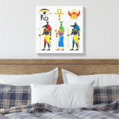 Toile Symboles égyptiens (Insitu(Chambre))