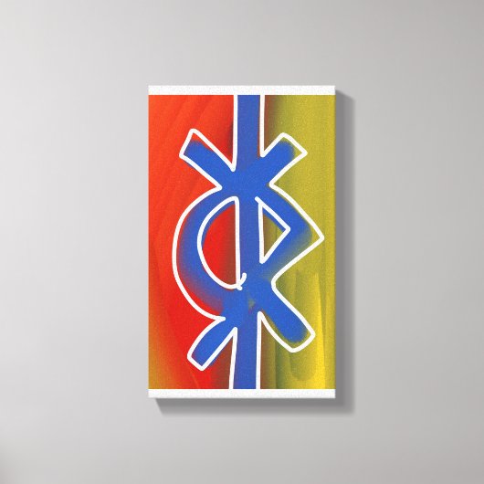 Toile Symbolisme abstrait par RRW 2026 (Recto)