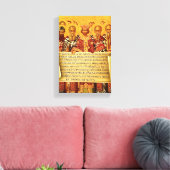 Toile Symbolum Nicaenum Graecum (Insitu(Salon))