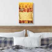 Toile Symbolum Nicaenum Graecum (Insitu(Chambre))