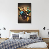 Toile Symétrie dynamique (Insitu(Chambre))