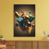 Toile Symétrie dynamique (Insitu(Salon))