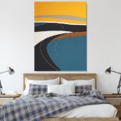 Toile Symphonie Abstraite (Insitu(Chambre))