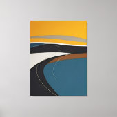 Toile Symphonie Abstraite (Recto)