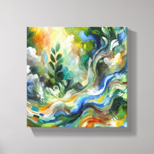 Toile Symphonie de la nature