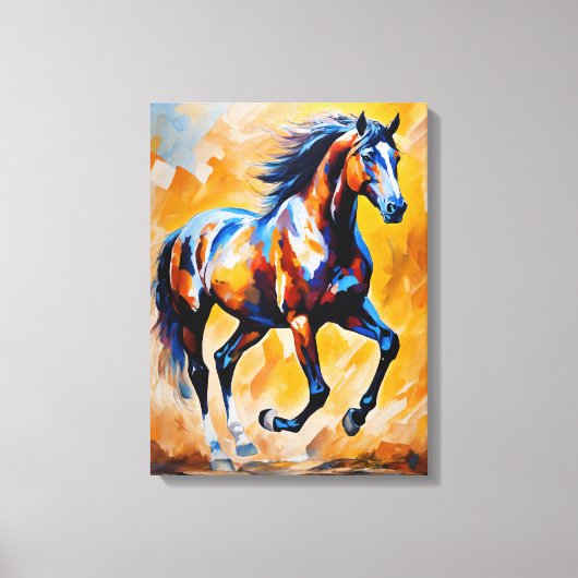 Toile Symphonie d'Impasto dans l'abstraction moderne (Recto)