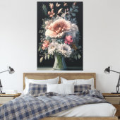 Toile Symphonie florale (Insitu(Chambre))