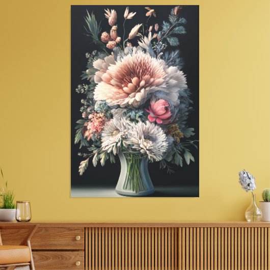 Toile Symphonie florale (Insitu(Salon))
