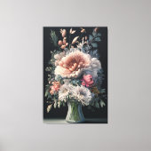 Toile Symphonie florale (Recto)