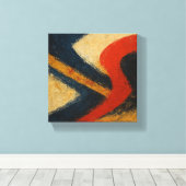 Toile "Symphony of Currents" Kyoto Edo Abstract (Insitu (Plancher de Bois))