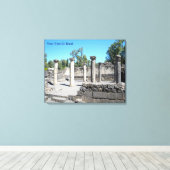 Toile Synagogue du Golan Katzrin (Insitu (Plancher de Bois))