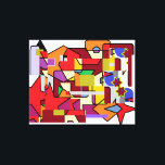 Toile Synthesis - Etude No. 4: The Ultimate Convergence<br><div class="desc">Experience the powerful energy of 'Synthesis - Etude No. 4', the final chapter in this series of mystical explorations. This artwork is a bold fusion of various geometric archetypes—stars, circles, and jagged peaks—all converging into a single, vibrant narrative. With its intense warm tones and complex layering, it serves as a...</div>