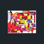 Toile Synthesis - Etude No. 4: The Ultimate Convergence<br><div class="desc">Experience the powerful energy of 'Synthesis - Etude No. 4', the final chapter in this series of mystical explorations. This artwork is a bold fusion of various geometric archetypes—stars, circles, and jagged peaks—all converging into a single, vibrant narrative. With its intense warm tones and complex layering, it serves as a...</div>