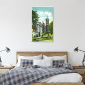 Toile Syracuse U Campus Vue montrant Crouse College (Insitu(Chambre))