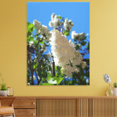 Toile Syringa , arbre à fleurs de lilas blanc (Insitu(Salon))