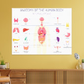 Toile Système des organes humains (Insitu(Salon))