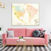 Toile Systèmes fluviaux américains (Insitu(Salon))