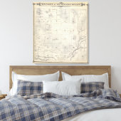 Toile T21S R28E Tulare Comté Plan de section (Insitu(Chambre))