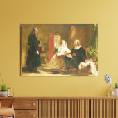 Toile T33679 Une question de foi, 1863 (Insitu(Salon))