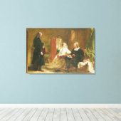 Toile T33679 Une question de foi, 1863 (Insitu (Plancher de Bois))
