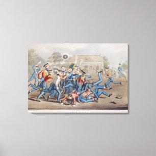 Toile T34890 Football, gravé par George Hunt, 1827 (aq