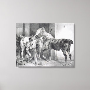 Toile T34894 The English Farrier, 1822 (litho)