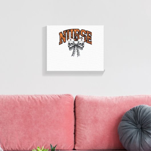 Toile T-shirt classique de l'infirmière Coquette Bow Hal (Insitu(Salon))