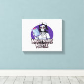 Toile T-shirt classique de l'infirmière de nuit d'Hallow (Insitu (Plancher de Bois))