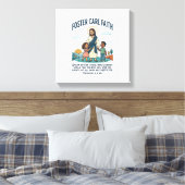 Toile T-shirt graphique Jésus Adoption Foster Care Chrét (Insitu(Chambre))
