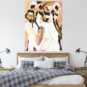 Toile Tabac pour femmes africaines (Insitu(Chambre))