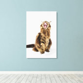 Toile Tabby Brown Classic Main Coon (Insitu (Plancher de Bois))