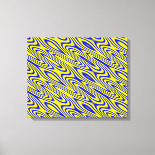 Toile Tabis Lazuli Swirlies Abstrait Patter Canvas Impri