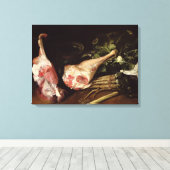 Toile Table de cuisine, Vie morte (Insitu (Plancher de Bois))