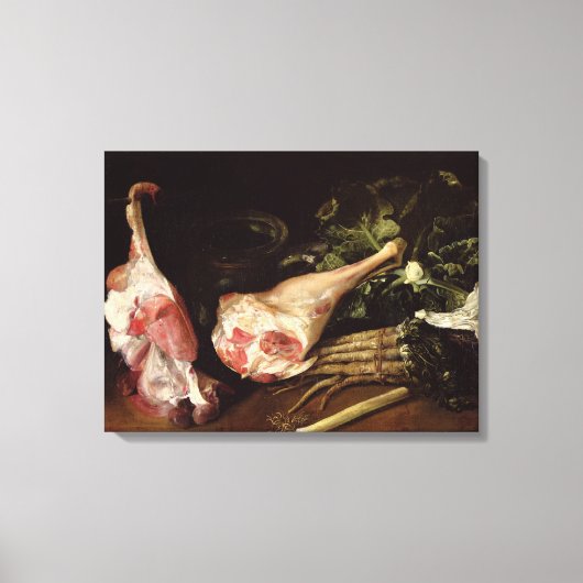 Toile Table de cuisine, Vie morte (Recto)