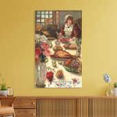 Toile Table d'une femme pèlerine (Insitu(Salon))