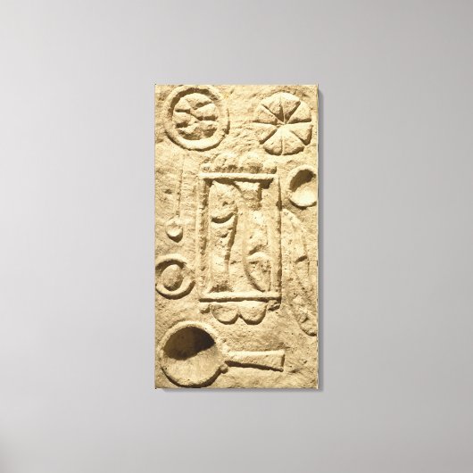 Toile Table posée, de Timgad, Algérie (Recto)