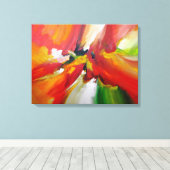 Toile Tableau Abstrait de Serdar Hizli (Insitu (Plancher de Bois))